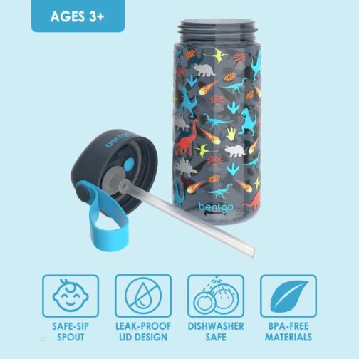 Bentgo Kids Water Bottle Kids Water Bottle UK | Bentgo UK 1538-TOLKN - Image 5