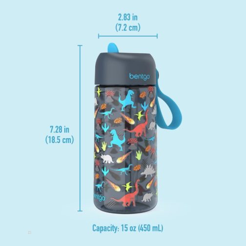 Bentgo Kids Water Bottle Kids Water Bottle UK | Bentgo UK 1538-TOLKN - Image 6