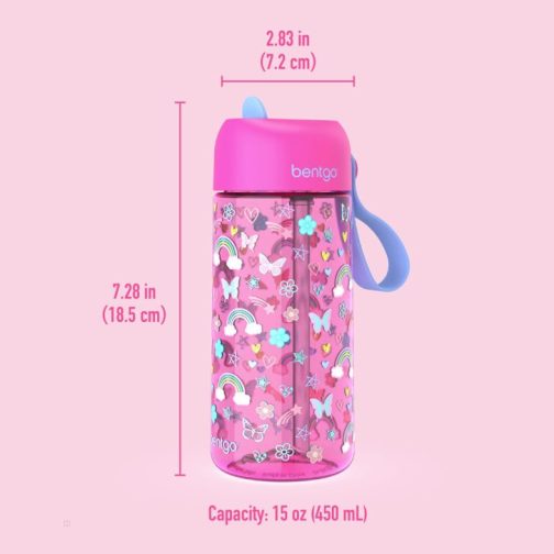 Bentgo Kids Kids Water Bottle UK | Bentgo UK 9017-GPICB - Image 6