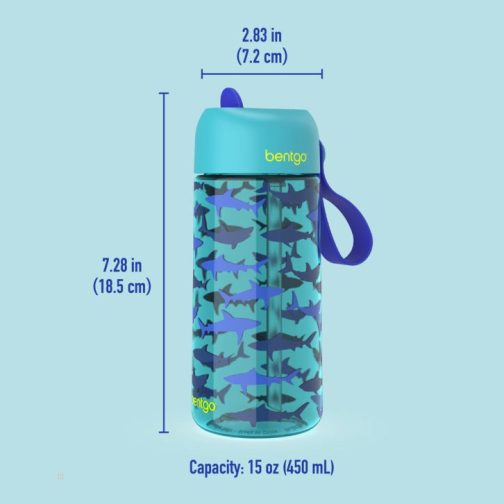 Bentgo Kids Kids Water Bottle UK | Bentgo UK 4169-CDSTK - Image 6