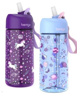 Bentgo Water Bottle UK – Bentgo Kids Prints (2-Pack) Kids UK 6032-TUKFC