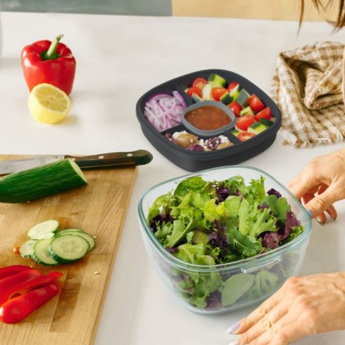 Bentgo Glass Salad Container UK | Bentgo UK 2816-UJASG - Image 4