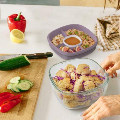 Bentgo Glass Salad Container UK | Bentgo UK 6820-HOVTW - Image 4