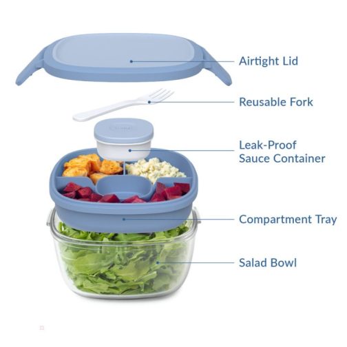 Bentgo Glass Salad Container UK | Bentgo UK 6783-VQPHL - Image 5