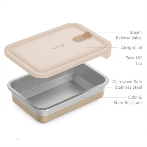 Bentgo Lunch Box UK - Bentgo MicroSteel Heat & Eat Container UK 2407-VIWNR - Image 5
