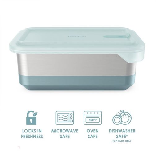 Bentgo Lunch Box UK - Bentgo MicroSteel Heat & Eat Container UK 4719-DVUML - Image 3