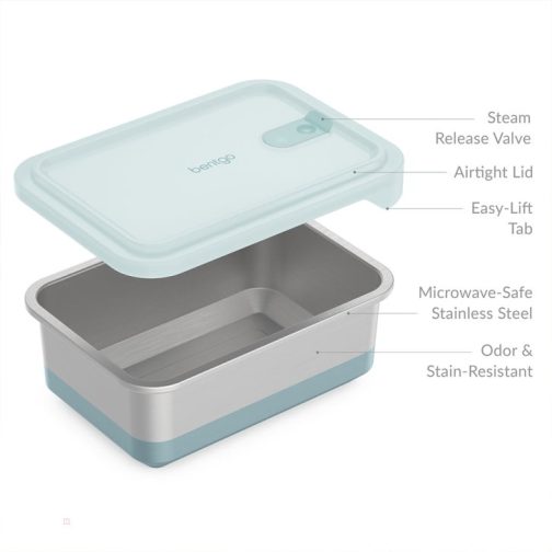 Bentgo Lunch Box UK - Bentgo MicroSteel Heat & Eat Container UK 4719-DVUML - Image 5