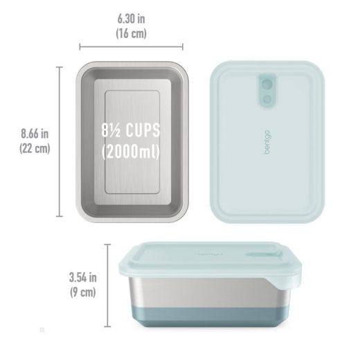 Bentgo Lunch Box UK - Bentgo MicroSteel Heat & Eat Container UK 4719-DVUML - Image 6