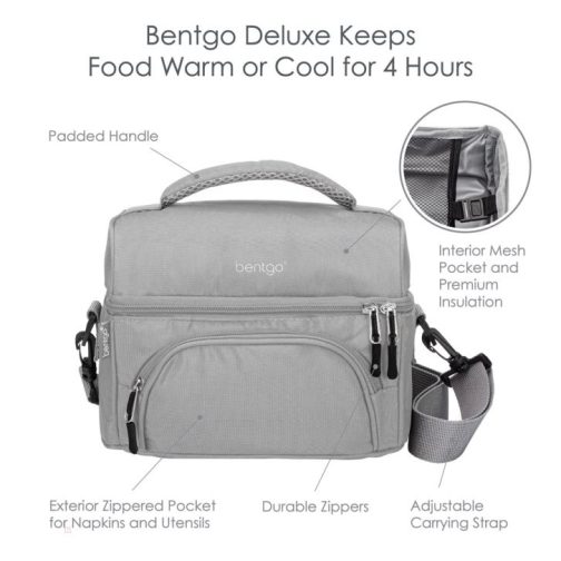 Bentgo UK - Bentgo Deluxe Lunch Bag UK 5634-RBYLV - Image 5