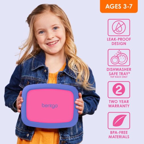 Bentgo Lunch Box UK - Bentgo Kids Kids UK 6153-OVFBU - Image 3