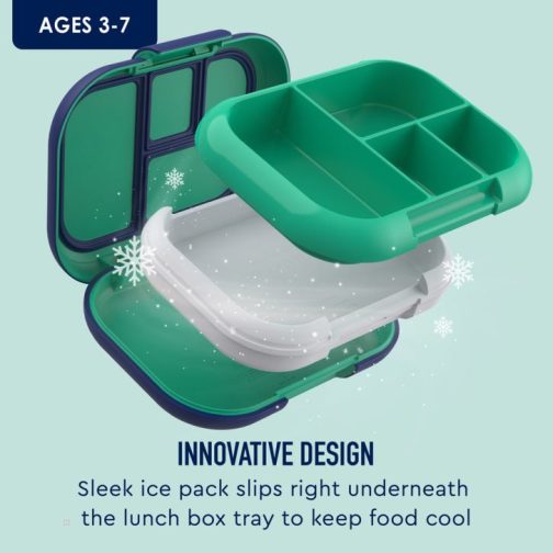 Bentgo UK - Bentgo Kids Chill Lunch Box (3 Pack) Kids Lunch Box UK 8913-TLXKG - Image 5