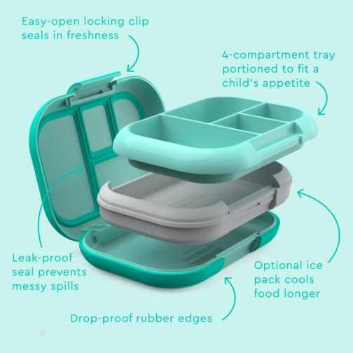 Bentgo UK - Bentgo Kids Chill Kids Lunch Box UK 3569-DLWBN - Image 4