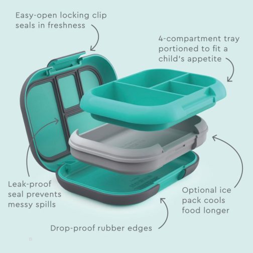 Bentgo Kids Chill Kids Lunch Box UK | Bentgo UK 8209-GEYCS - Image 4