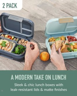 Bentgo Lunch Box UK – Bentgo Modern (2 Pack) Lunch Box UK 6872-NTKQL