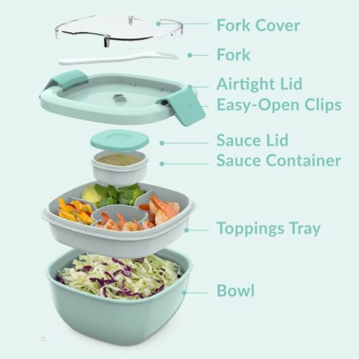 Bentgo UK - Bentgo All-in-One Salad Container UK 0273-DCYJH - Image 5