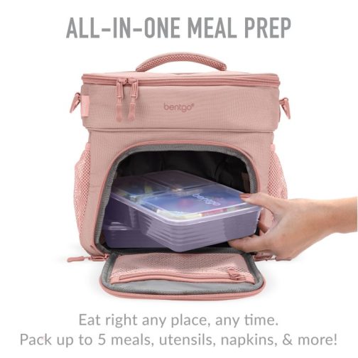 Bentgo Prep Deluxe Bag & 60-Piece Set Meal Prep Containers UK | Bentgo UK 1306-CYNAP - Image 2