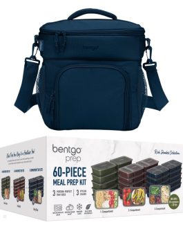 Bentgo Prep Deluxe Bag & 60-Piece Set Meal Prep Containers UK | Bentgo UK 4197-YIWEH
