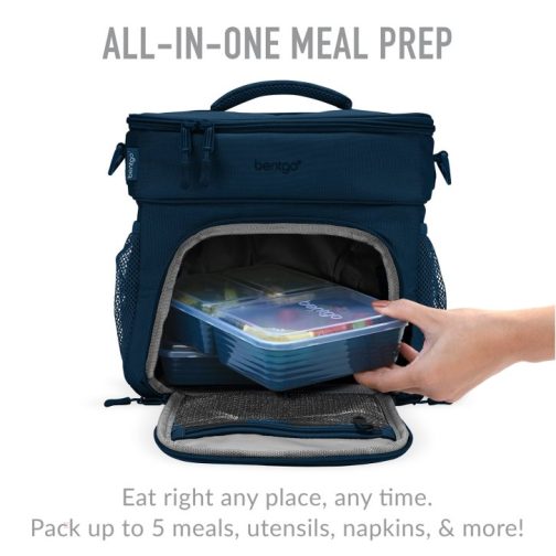 Bentgo Prep Deluxe Bag & 60-Piece Set Meal Prep Containers UK | Bentgo UK 4197-YIWEH - Image 2