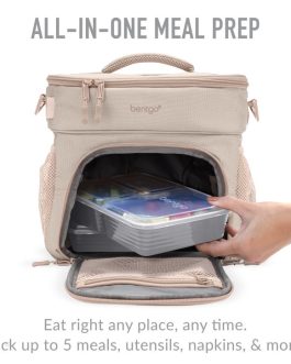Bentgo Prep Deluxe Bag & 60-Piece Set Meal Prep Containers UK | Bentgo UK 4783-DLWMY