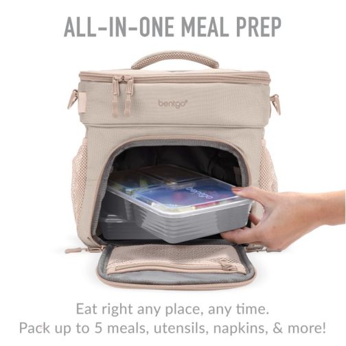 Bentgo Prep Deluxe Bag & 60-Piece Set Meal Prep Containers UK | Bentgo UK 4783-DLWMY - Image 2
