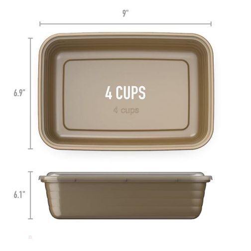 Bentgo UK - Bentgo Prep 1-Compartment Meal Prep Containers UK 6239-WEGLO - Image 7