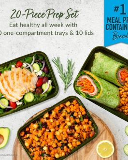 Bentgo UK – Bentgo Prep 1-Compartment Meal Prep Containers UK 7246-DCBJX