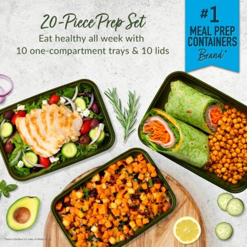 Bentgo UK - Bentgo Prep 1-Compartment Meal Prep Containers UK 7246-DCBJX - Image 2