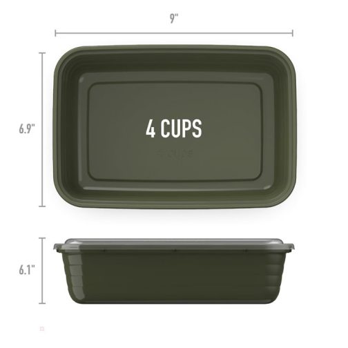 Bentgo UK - Bentgo Prep 1-Compartment Meal Prep Containers UK 7246-DCBJX - Image 7