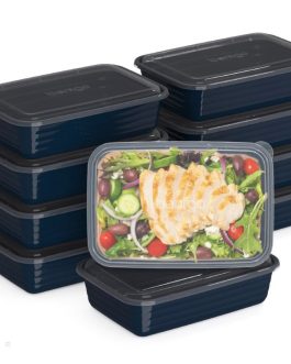 Bentgo Meal Prep Containers UK – Bentgo Prep 1-Compartment UK 2467-WTKXP