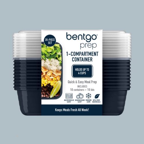 Bentgo Meal Prep Containers UK - Bentgo Prep 1-Compartment UK 2467-WTKXP - Image 8