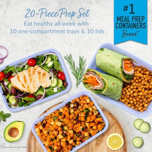 Bentgo Meal Prep Containers UK - Bentgo Prep 1-Compartment UK 8410-VMFIX - Image 2