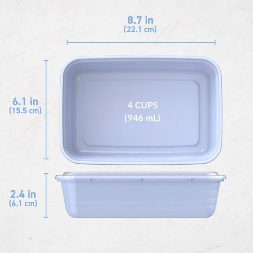 Bentgo Meal Prep Containers UK - Bentgo Prep 1-Compartment UK 8410-VMFIX - Image 7