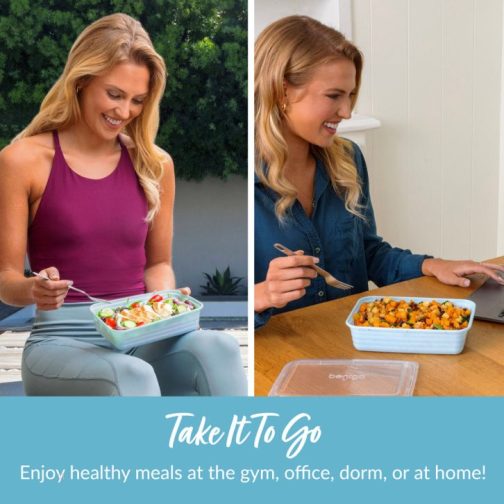 Bentgo Prep 1-Compartment Meal Prep Containers UK | Bentgo UK 8127-EDLSM - Image 3