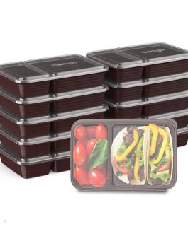 Bentgo UK – Bentgo Prep 2-Compartment Meal Prep Containers UK 9452-QXIZV