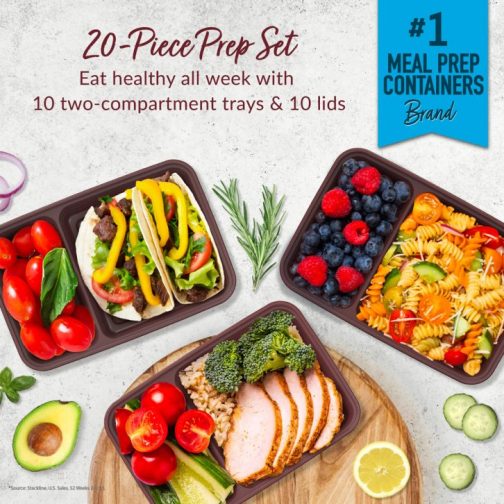 Bentgo UK - Bentgo Prep 2-Compartment Meal Prep Containers UK 9452-QXIZV - Image 2
