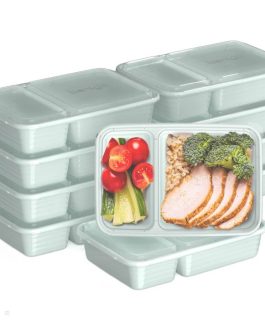 Bentgo UK – Bentgo Prep 2-Compartment Meal Prep Containers UK 4215-YDUGN