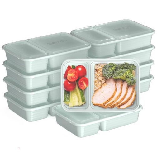 Bentgo UK - Bentgo Prep 2-Compartment Meal Prep Containers UK 4215-YDUGN