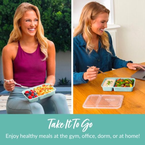 Bentgo UK - Bentgo Prep 2-Compartment Meal Prep Containers UK 4215-YDUGN - Image 3