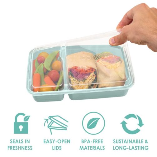 Bentgo UK - Bentgo Prep 2-Compartment Meal Prep Containers UK 4215-YDUGN - Image 4