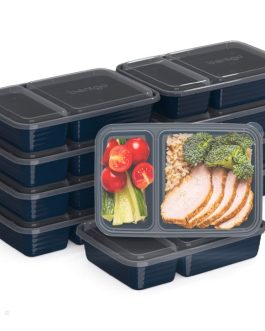 Bentgo Prep 2-Compartment Meal Prep Containers UK | Bentgo UK 6819-YLKGC