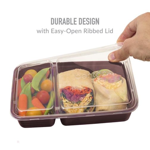 Bentgo Meal Prep Containers UK - Bentgo Prep 2-Compartment UK 6024-EYMAP - Image 6