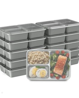 Bentgo Prep 3-Compartment Meal Prep Containers UK | Bentgo UK 1278-LZQRD