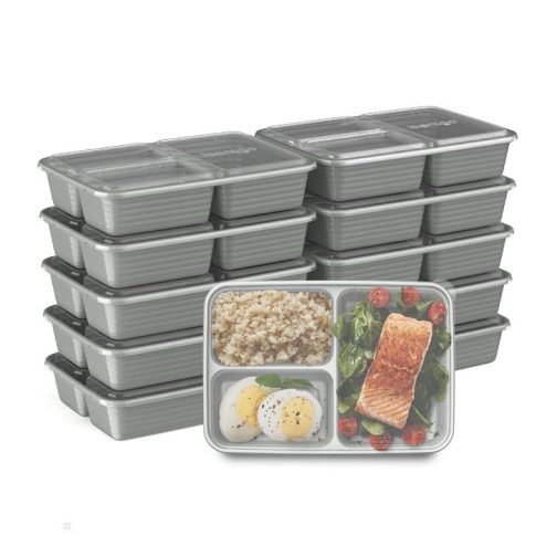 Bentgo Prep 3-Compartment Meal Prep Containers UK | Bentgo UK 1278-LZQRD