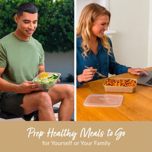 Bentgo Prep 60-Piece Meal Prep Kit Meal Prep Containers UK | Bentgo UK 7529-YTNFK - Image 2