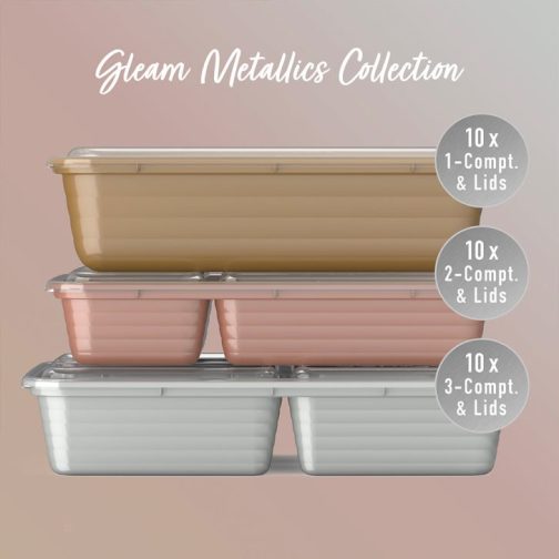 Bentgo Prep 60-Piece Meal Prep Kit Meal Prep Containers UK | Bentgo UK 7529-YTNFK - Image 3