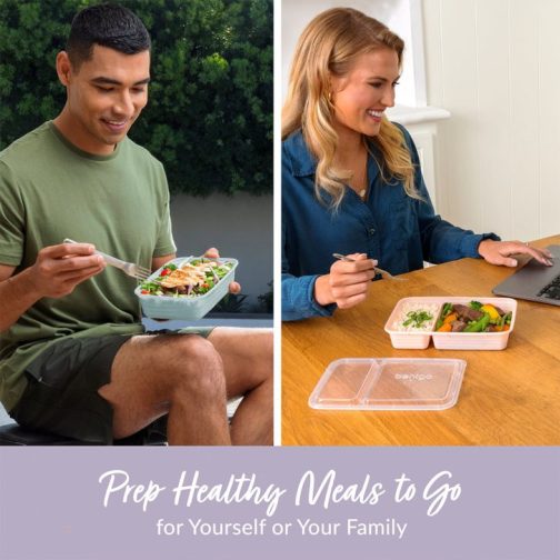 Bentgo Meal Prep Containers UK - Bentgo Prep 60-Piece Meal Prep Kit UK 3514-VNZPQ - Image 2