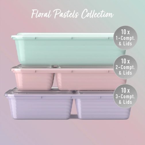 Bentgo Meal Prep Containers UK - Bentgo Prep 60-Piece Meal Prep Kit UK 3514-VNZPQ - Image 3