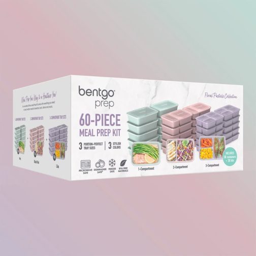 Bentgo Meal Prep Containers UK - Bentgo Prep 60-Piece Meal Prep Kit UK 3514-VNZPQ - Image 7