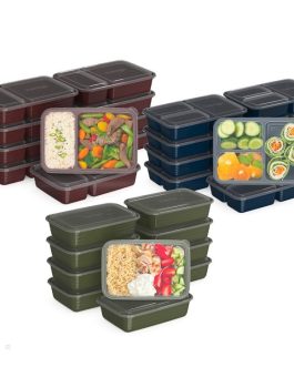 Bentgo UK – Bentgo Prep 60-Piece Meal Prep Kit Meal Prep Containers UK 6283-RWUTC