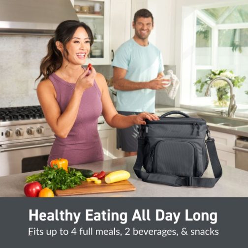 Bentgo UK - Bentgo Prep Deluxe Multimeal Lunch Bag UK 3714-HRNMO - Image 2